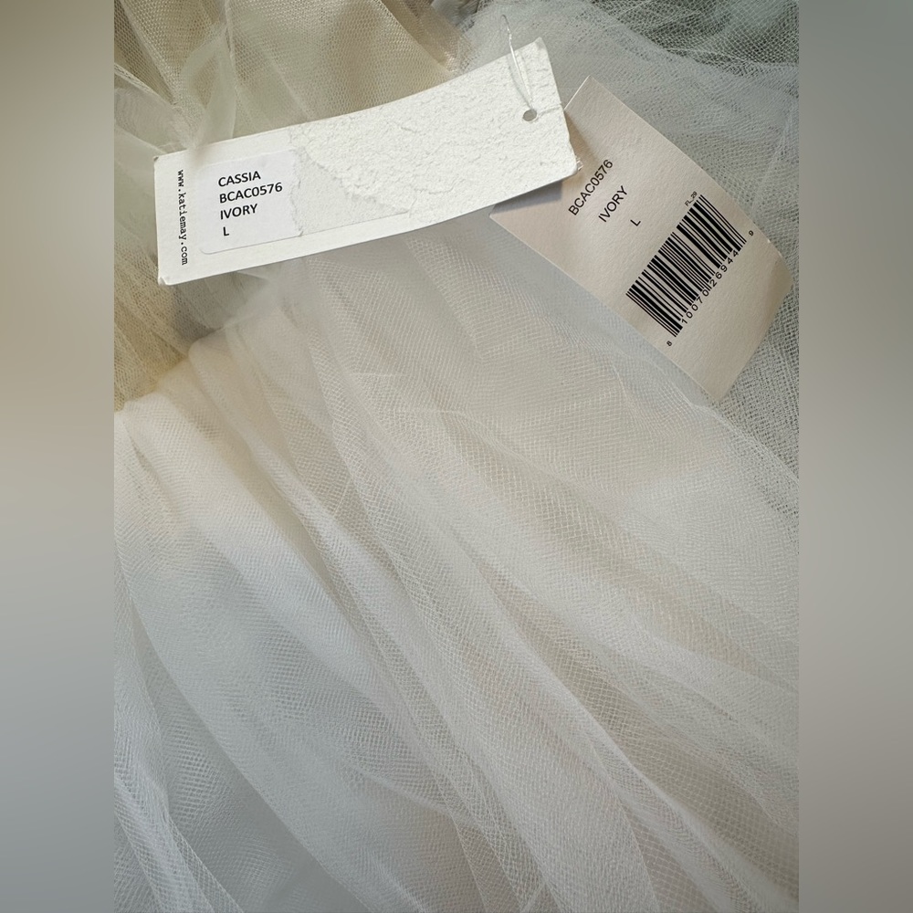 Katie May Cassia Floral Tulle Minidress - Picture 11 of 11